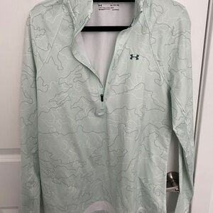 Mint Green Under Amour Quarter Zip